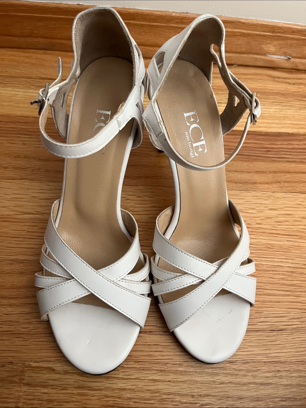 White Strappy Women's Sandals
